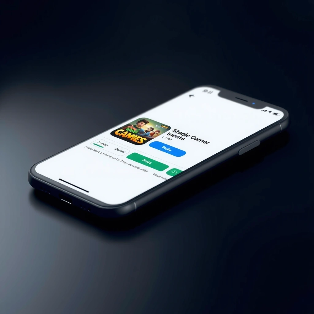 Screenshot of a game's official store page